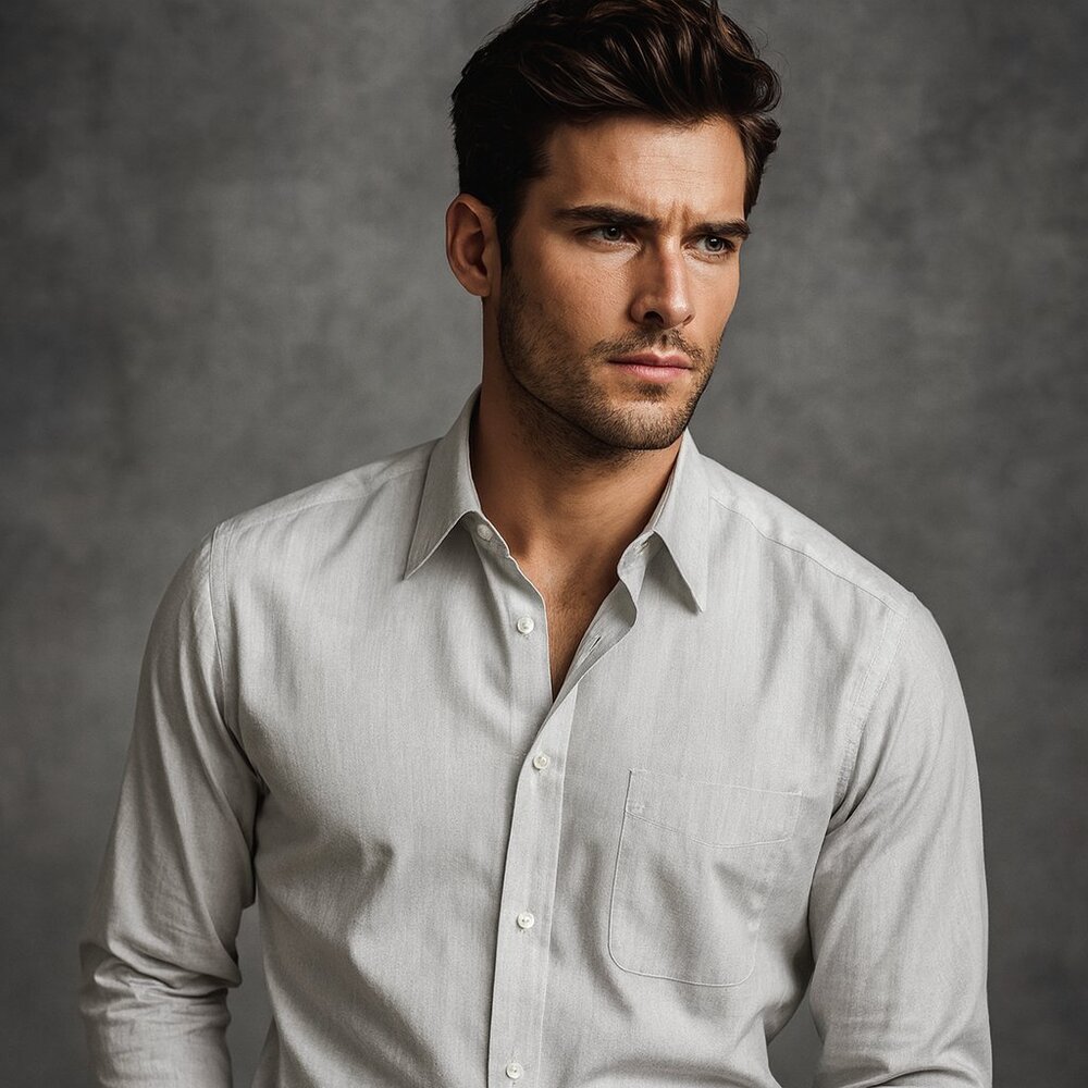 Nordstrom Men’s White Dress Shirt Classic Collar 16 34